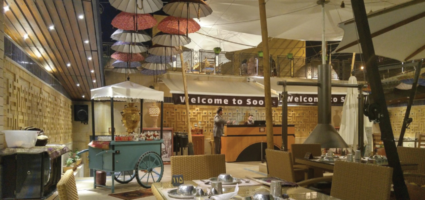 Soofi restaurant in Shiraz