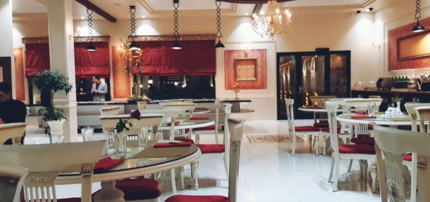 Espakho restaurant in Kerman